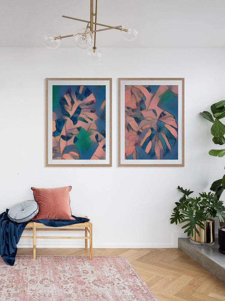 Rose Coloured Glasses I Framed Art Print | Lifestyle