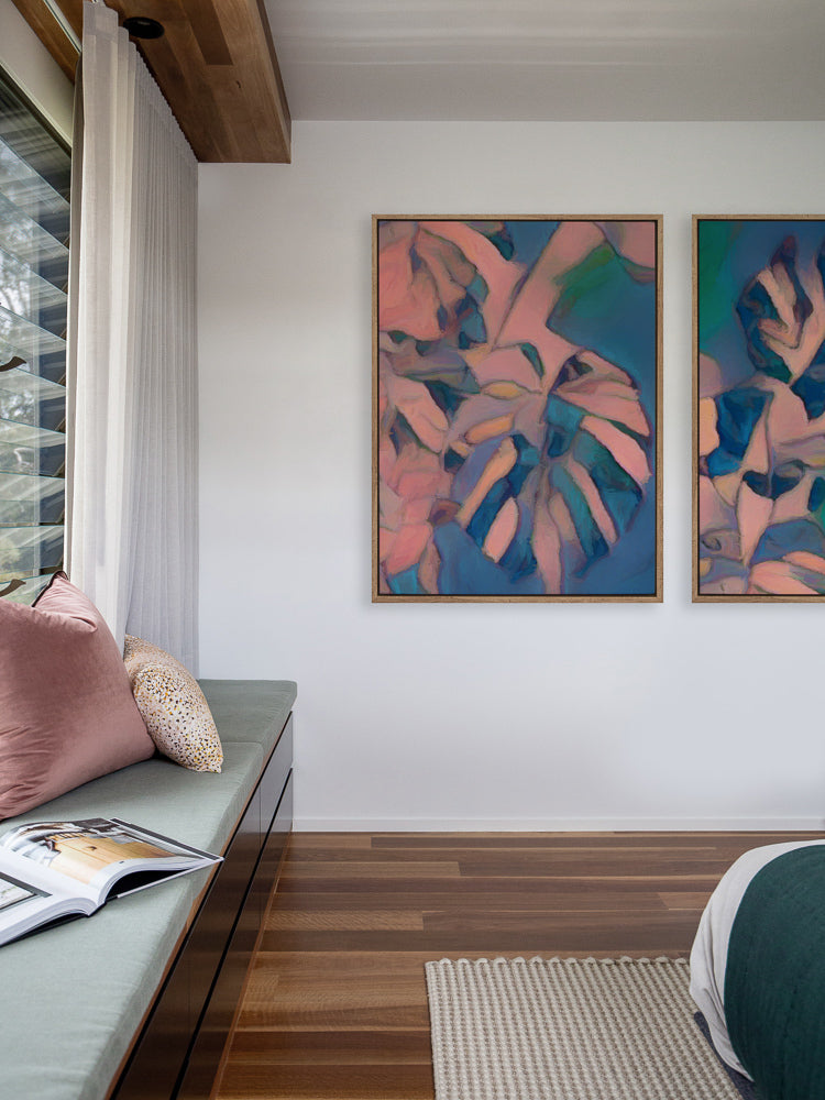 Rose Coloured Glasses II Canvas Art Print | Lifestyle