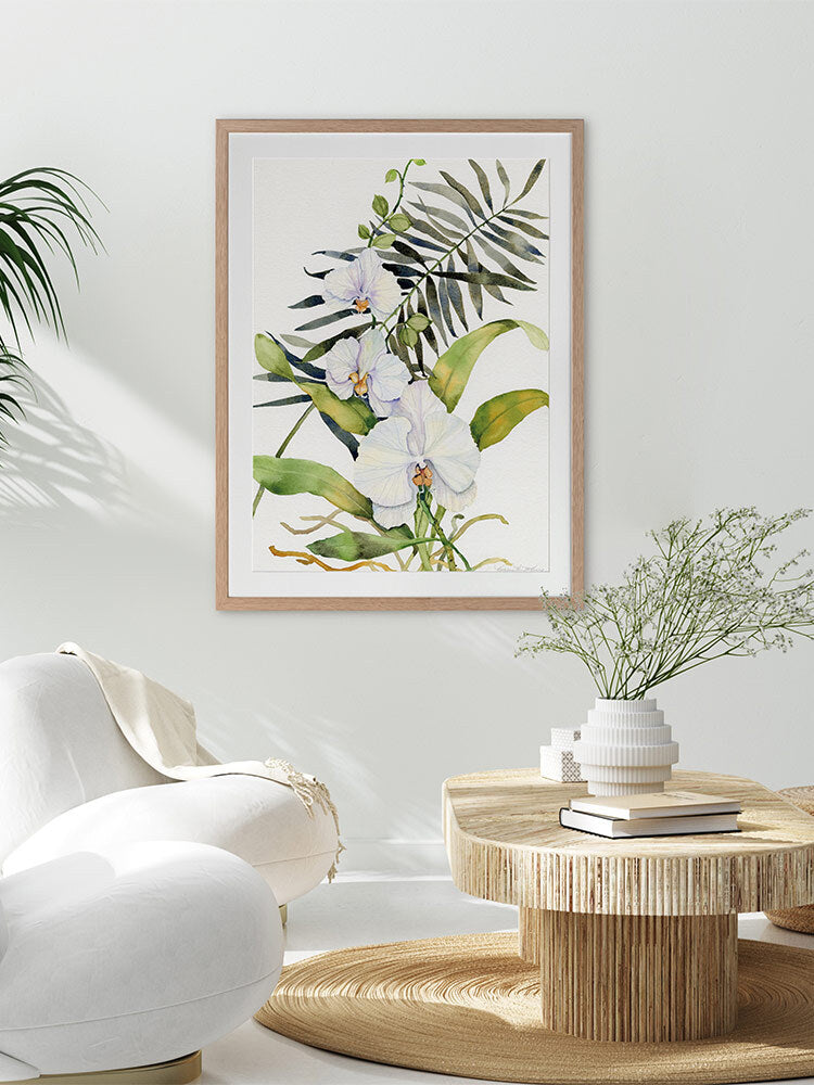 Orcahdia II Framed Art Print | Lifestyle