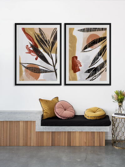 Botanique II Framed Art Print | Lifestyle