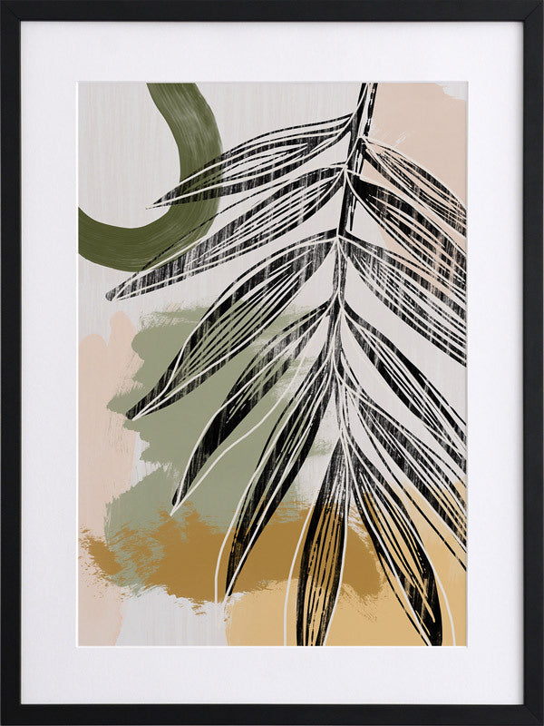 Palmier II Framed Art Print