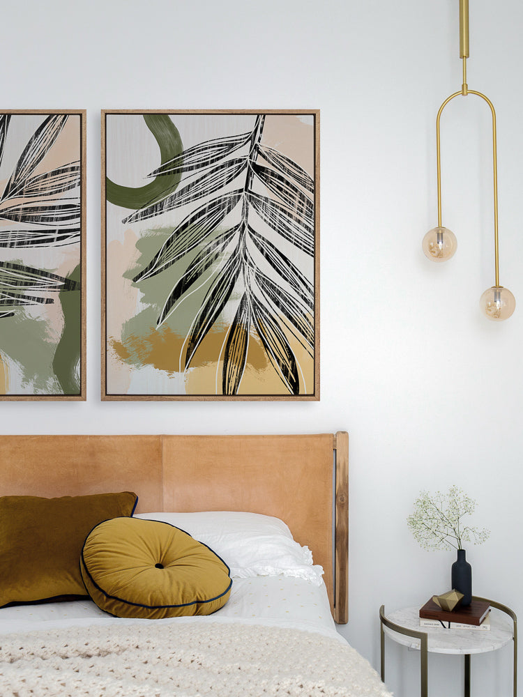 Palmier II Canvas Art Print | Lifestyle