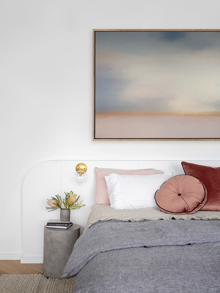 Rosé Bay Canvas Art Print | Lifestyle
