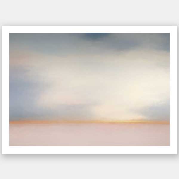 Rosé Bay Unframed Art Print