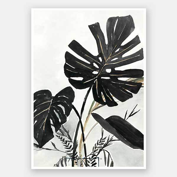 Midnight Tropics II Unframed Art Print