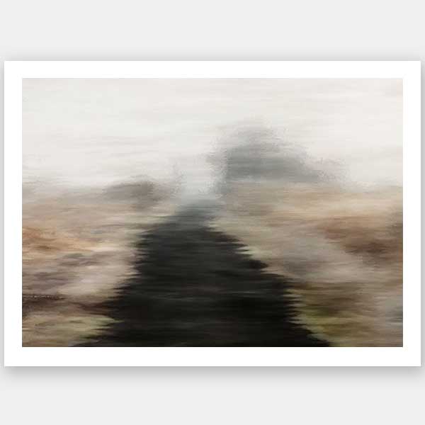 Road Less Travelled Unframed Art Print