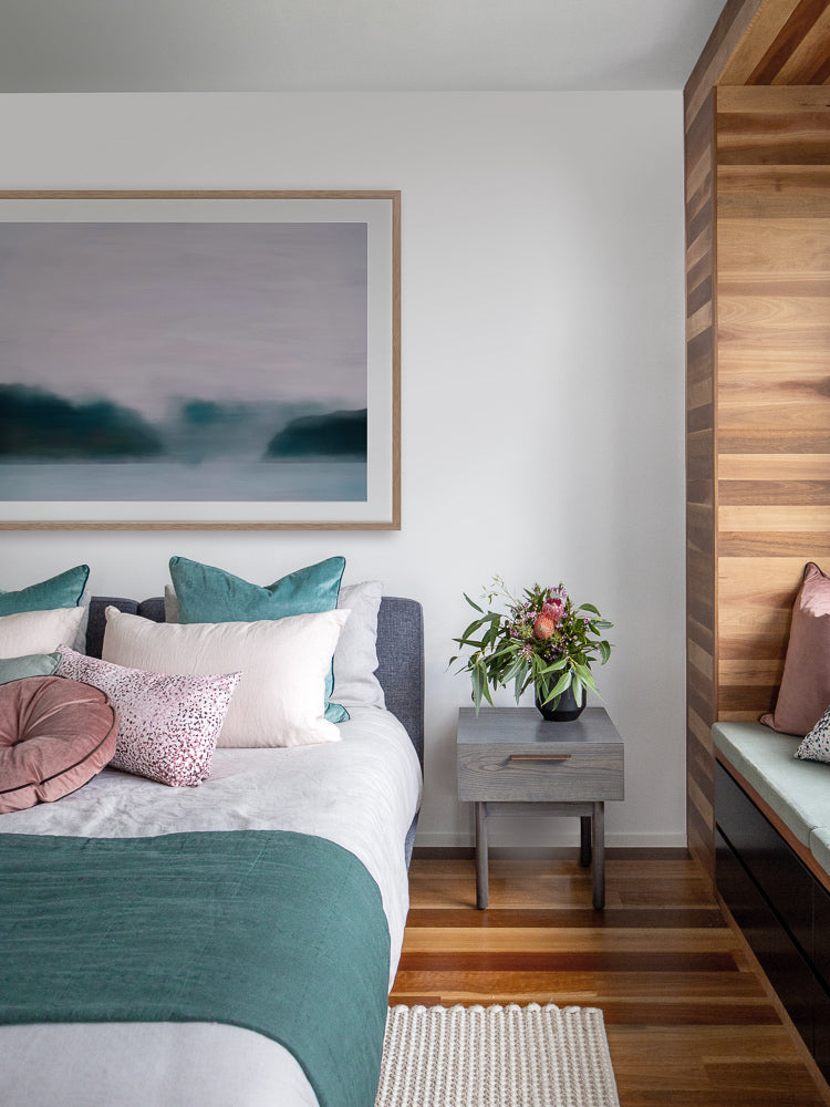 Lilac Sky Framed Art Print | Lifestyle