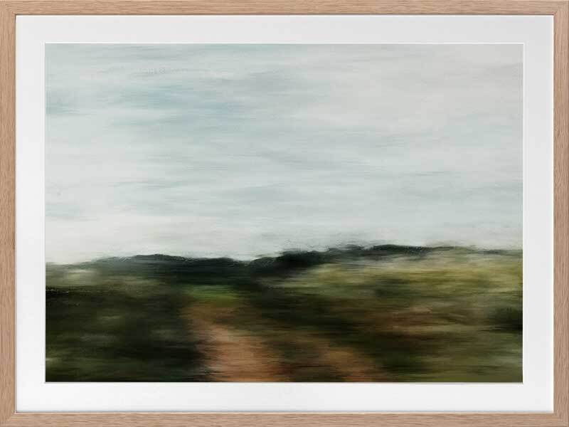 Out West Framed Art Print