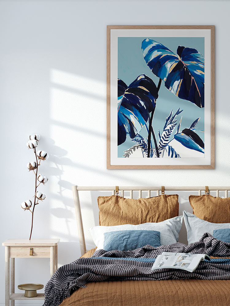 Twilight Tropics II Framed Art Print | Lifestyle