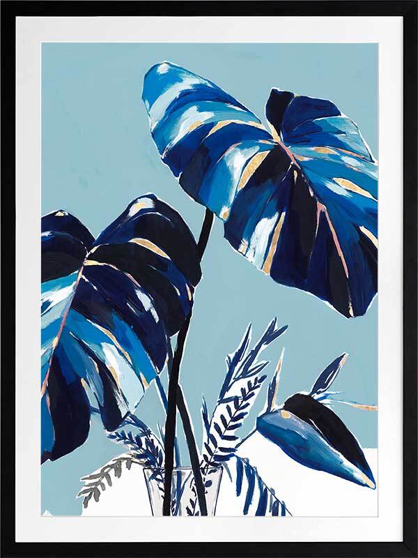 Twilight Tropics II Framed Art Print
