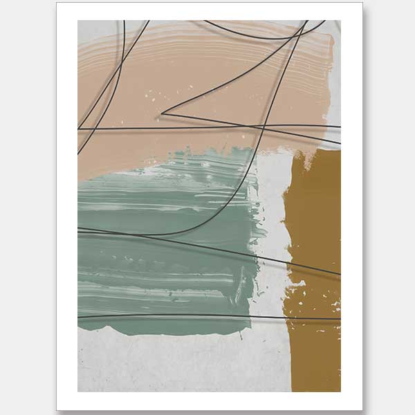 Cafe au Lait II Unframed Art Print