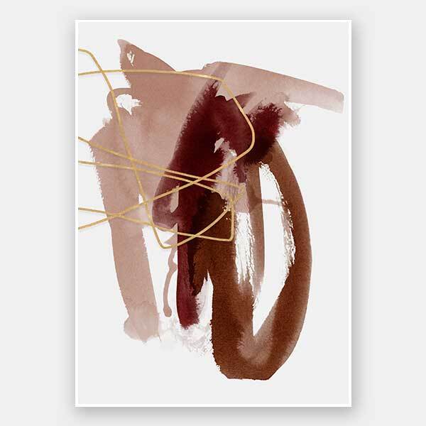 Sienna Sketch II Unframed Art Print