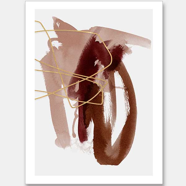 Sienna Sketch II Unframed Art Print