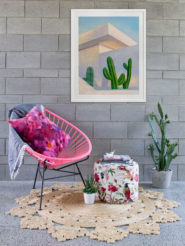 Alta Vista Drive Canvas Art Print | Lifestyle