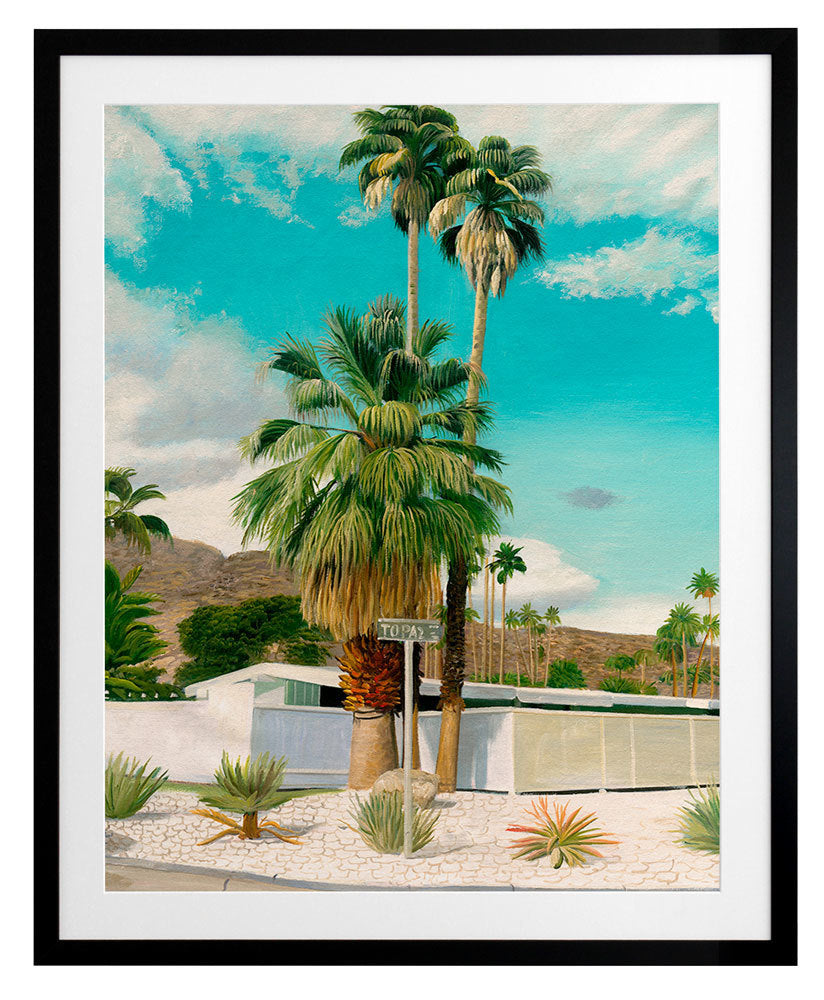 Topaz St Framed Art Print