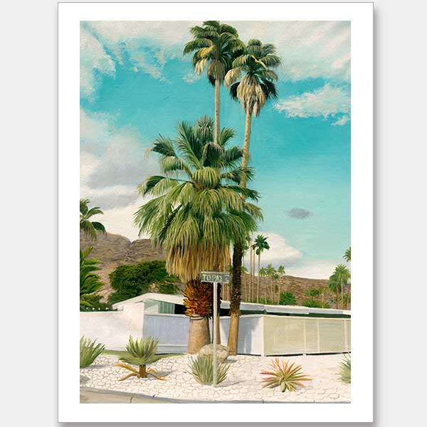 Topaz St Unframed Art Print