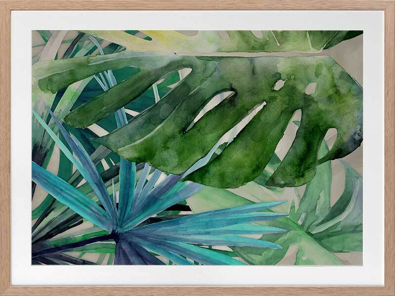 Palm Canyon Framed Art Print