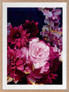 Midnight Blooms Framed Art Print