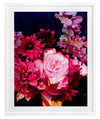 Midnight Blooms Framed Art Print