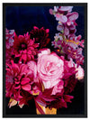 Midnight Blooms Framed Art Print