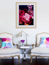 Midnight Blooms Canvas Art Print | Lifestyle
