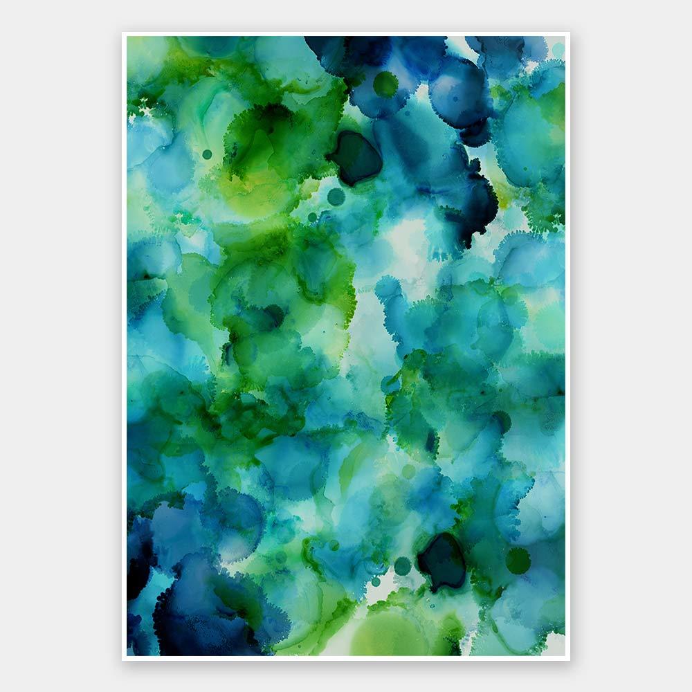 Blue Lagoon Unframed Art Print