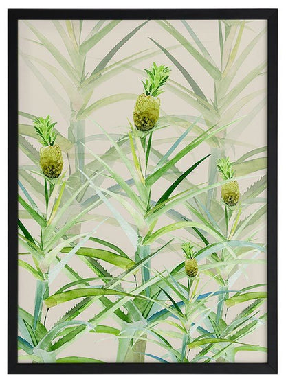 Jagged Little Ananas Framed Art Print