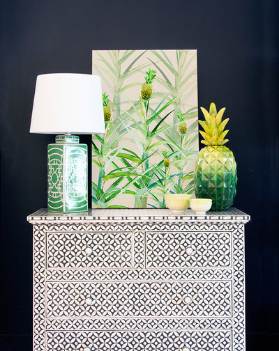 Jagged Little Ananas Canvas Art Print | Lifestyle