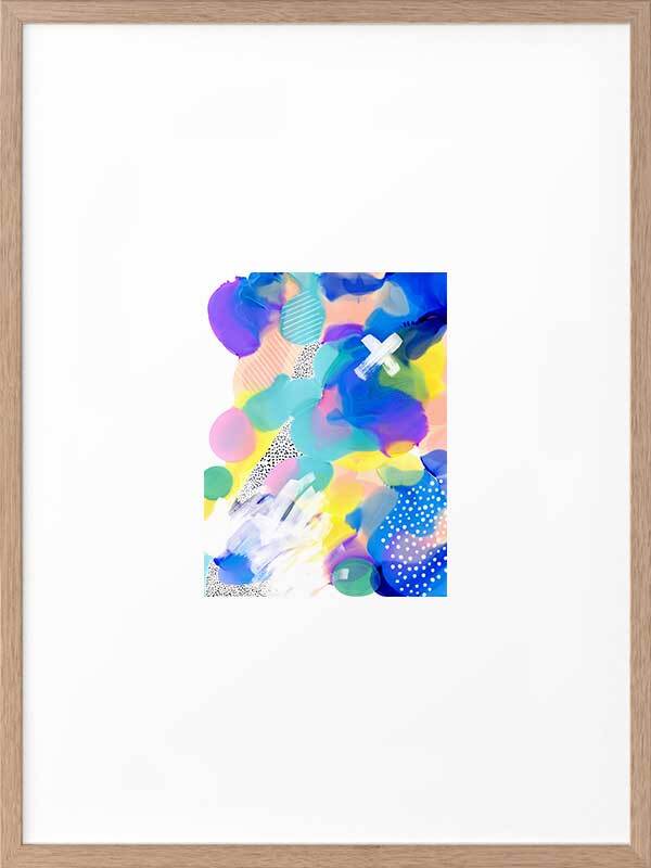 Little Hartley Framed Art Print