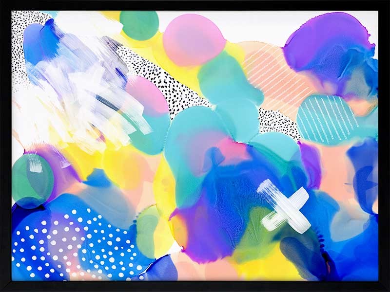 Little Hartley Framed Art Print