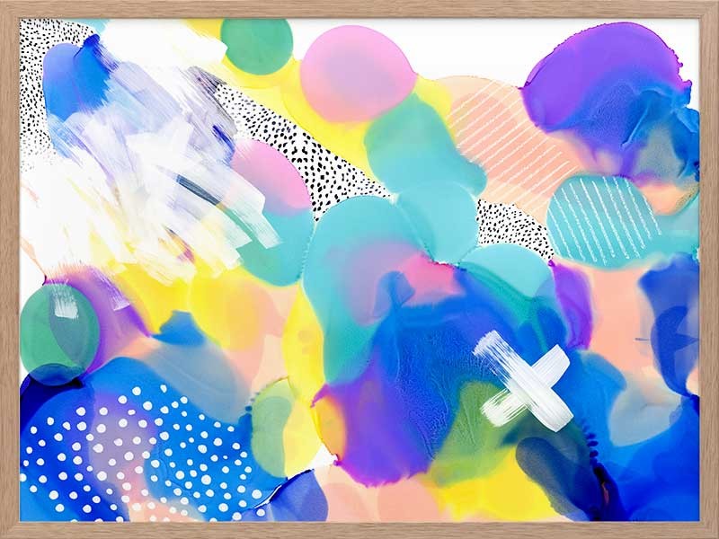 Little Hartley Framed Art Print