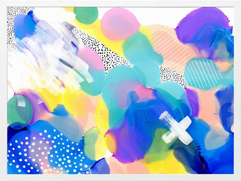 Little Hartley Framed Art Print