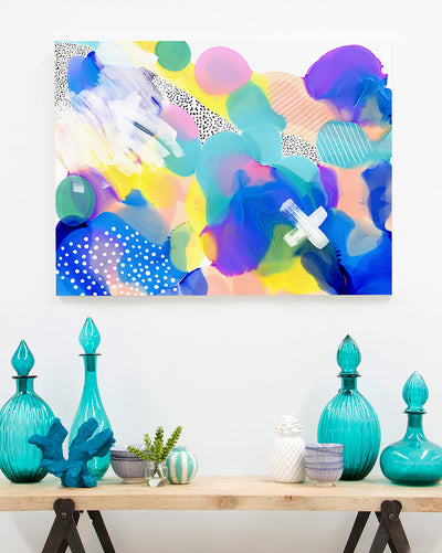 Little Hartley Canvas Art Print | Lifestyle