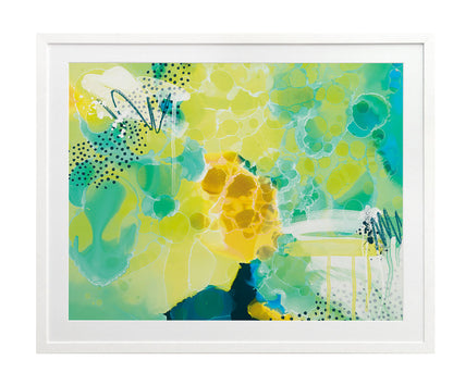 Tropical Rush Framed Art Print