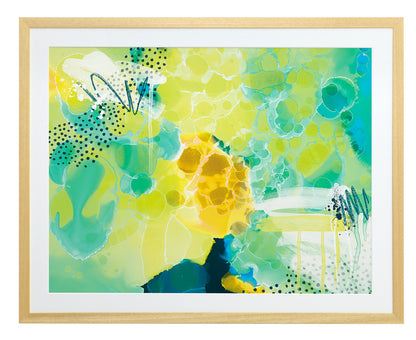 Tropical Rush Framed Art Print