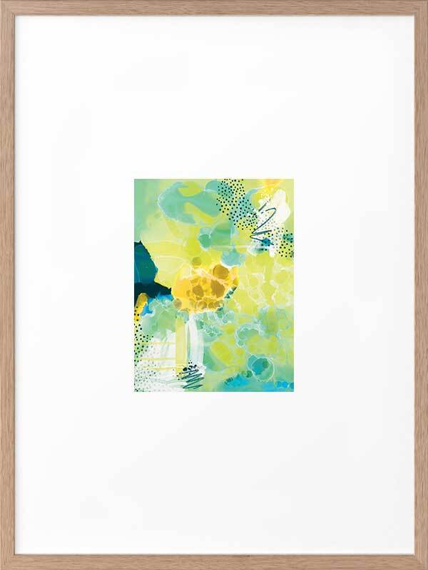 Tropical Rush Framed Art Print