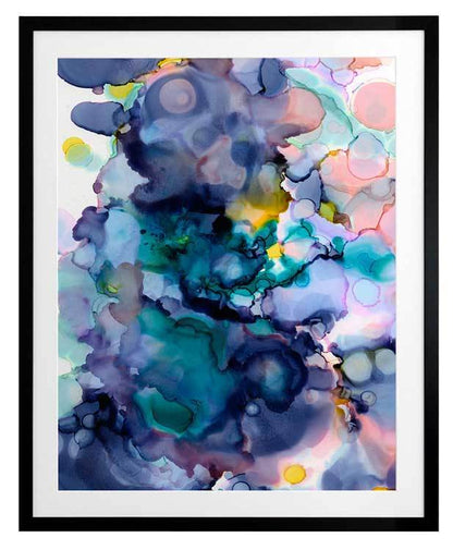 Raindrops 1 Framed Art Print