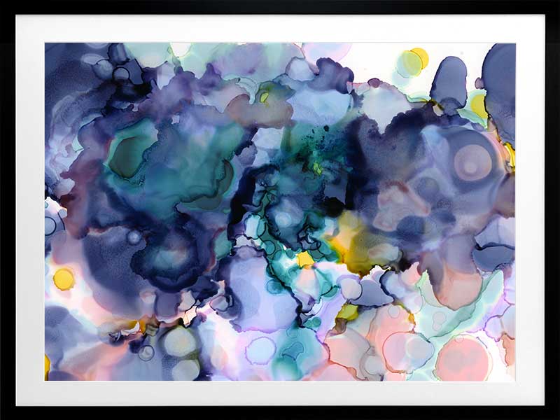 Raindrops 1 Framed Art Print