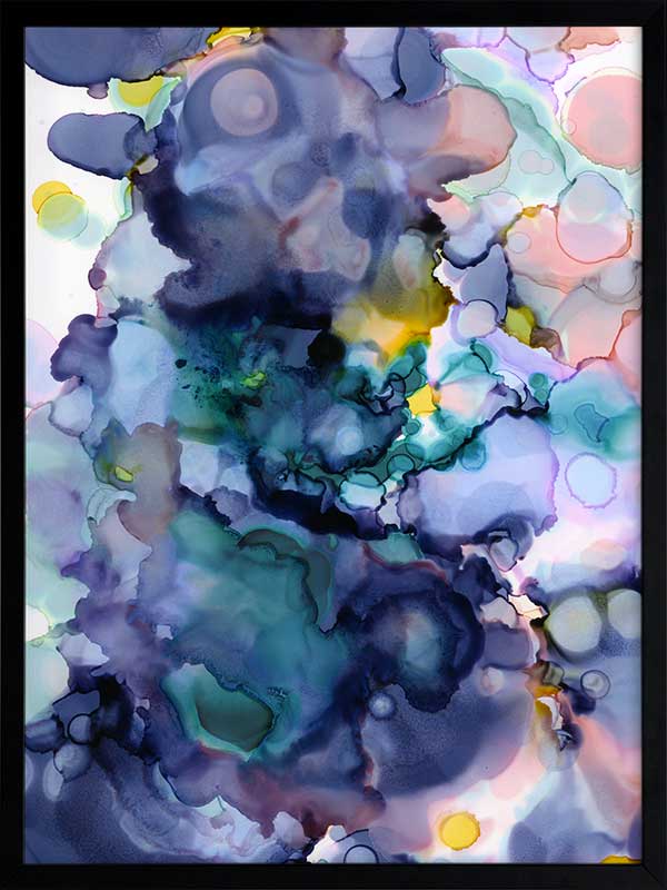 Raindrops 1 Framed Art Print