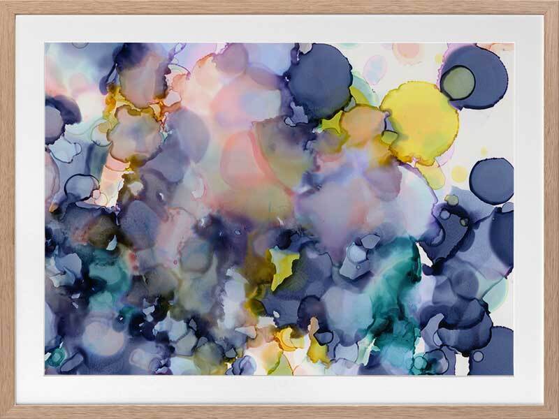 Raindrops 2 Framed Art Print