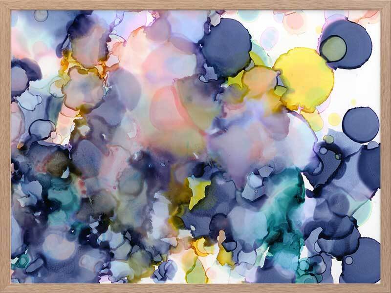 Raindrops 2 Framed Art Print