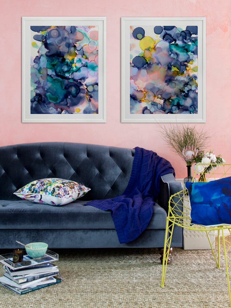 Raindrops 2 Framed Art Print | Lifestyle