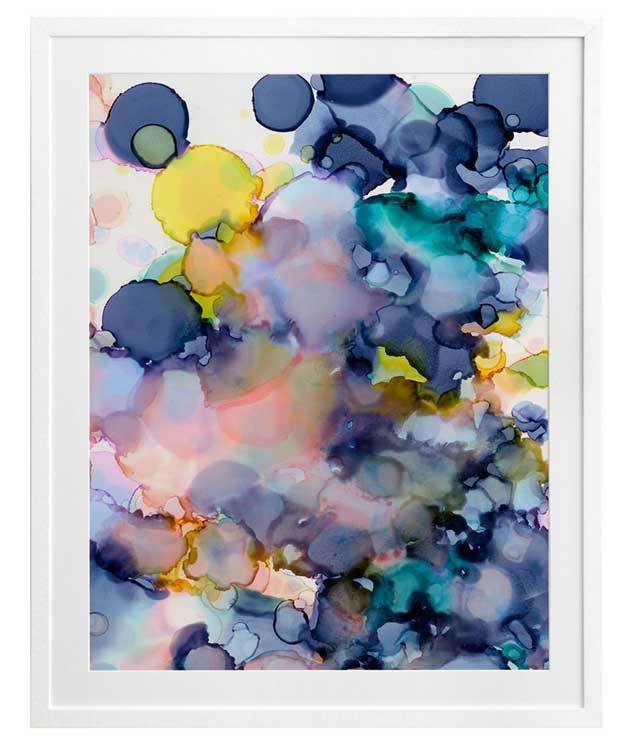 Raindrops 2 Framed Art Print