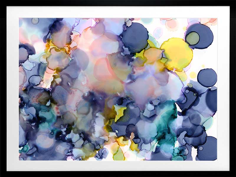 Raindrops 2 Framed Art Print