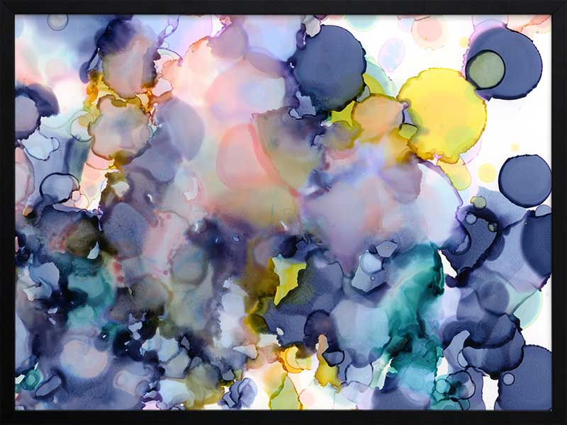 Raindrops 2 Framed Art Print