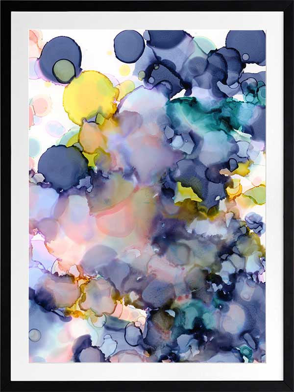 Raindrops 2 Framed Art Print