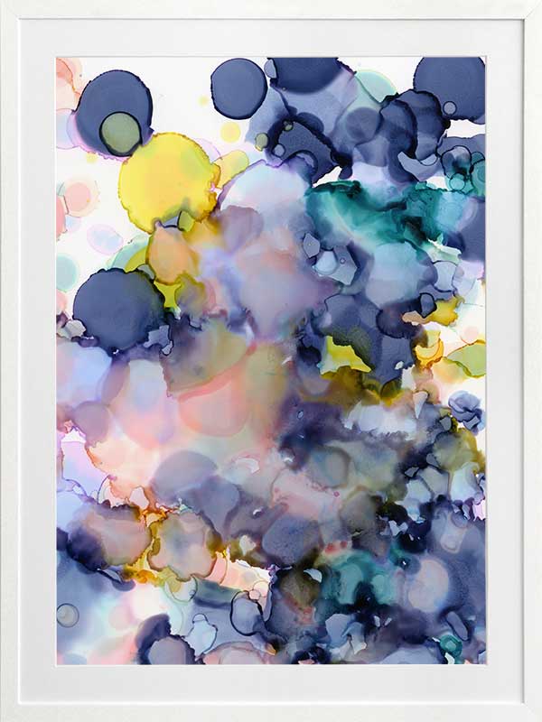 Raindrops 2 Framed Art Print