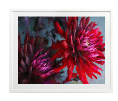 Silent Ruby Framed Art Print