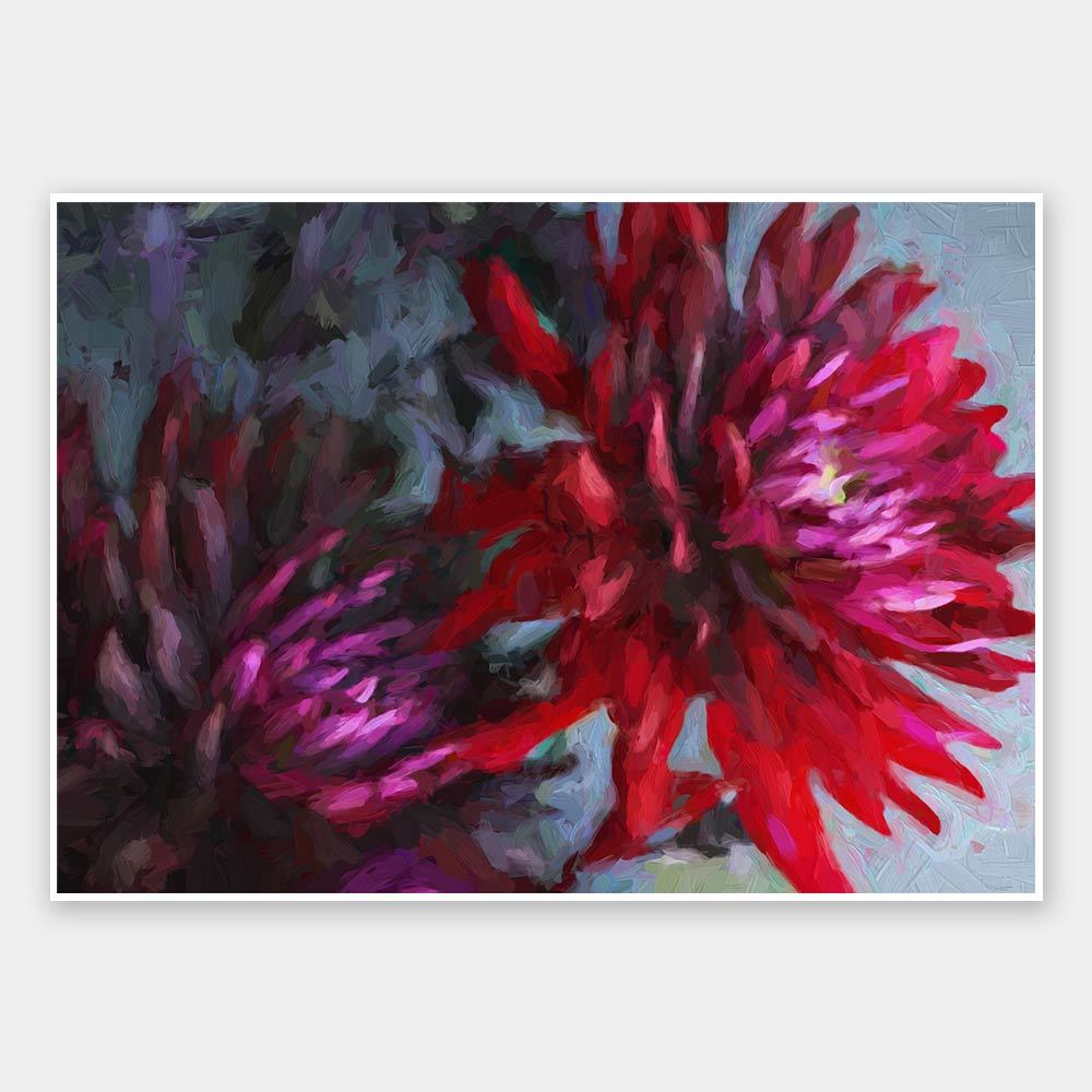 Silent Ruby Unframed Art Print