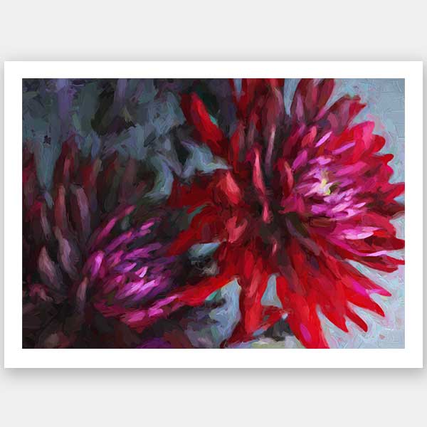 Silent Ruby Unframed Art Print